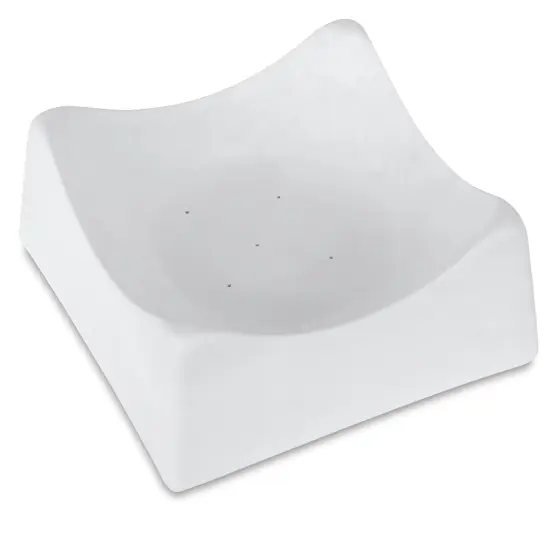 Fuseworks Glass Slump Mold - Rounded Sides, 6" x 6" {1}