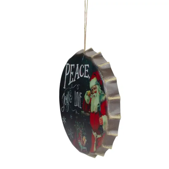 Northlight 11.75" Red and White Peace, Joy and Love Christmas Wall Decor Green {5}