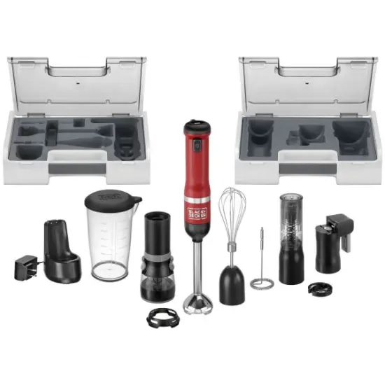 BLACK+DECKER Kitchen Wand 6 Kit, Red (BCKM1016KS06) {2}
