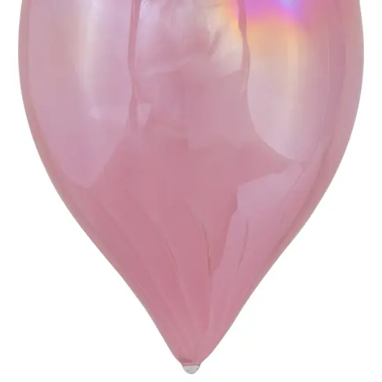 Northlight 5.5" Pink Finial Christmas Glass Ornament {5}