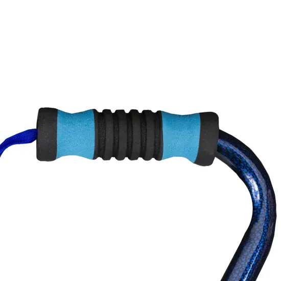 GCI Blue and Black Adjustable Shock Absorbing Walking Cane 32"-41" {5}