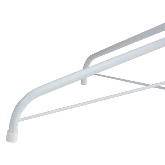 Northlight White Metal Christmas Tree Stand for 6.5'-7.5' Artificial Trees {4}