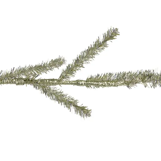 Northlight Full Tinsel Artificial Christmas Twig Tree - 3' - Champagne - Unlit Gold {4}