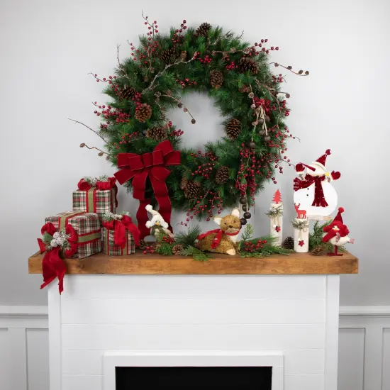 Northlight Royal Oregon Pine Artificial Christmas Wreath - 36" - Unlit Green {4}