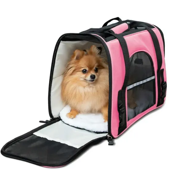 Kitcheniva Airline Approved Pet Carrier Red {2}