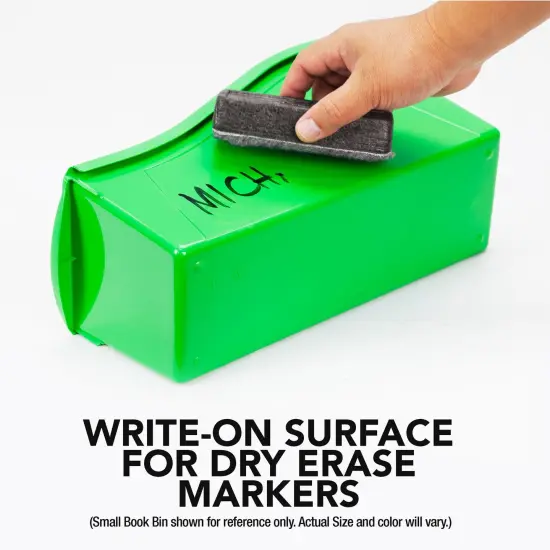 Small Book Bin, Assorted Color, Set of 6 {3}