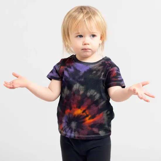 Tie-Dye&reg; Toddler Crew Neck Short Sleeve T-Shirt Eternity {4}
