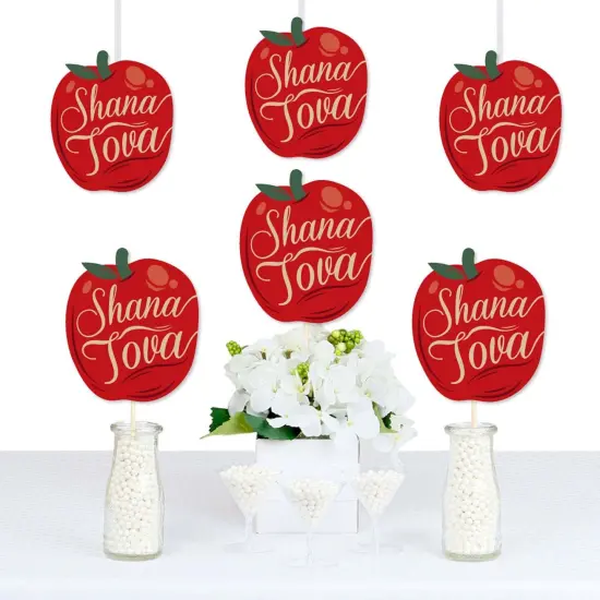Big Dot of Happiness Rosh Hashanah - Apple Decorations DIY New Year Essentials - Set of 20 {1}