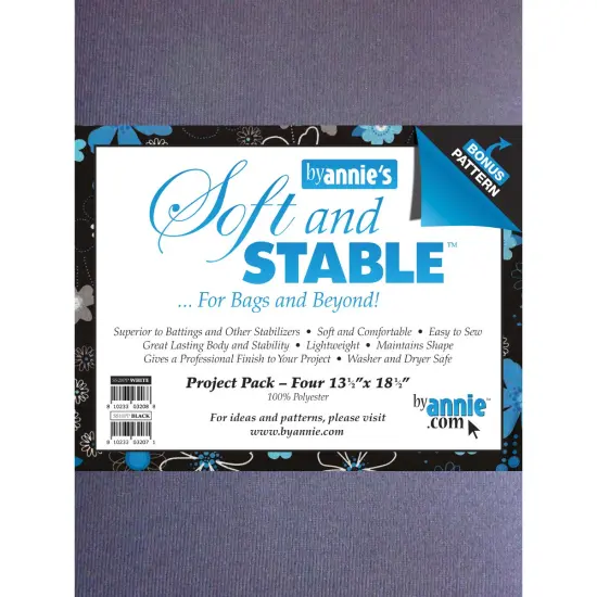 ByAnnie's Soft & Stable Project Pack 4/Pkg-White 13.5"X18.5" {1}