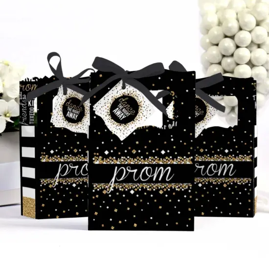 Big Dot of Happiness Prom - Prom Night Party Favor Boxes - Set of 12 {4}