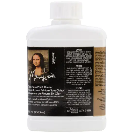 Speedball Mona Lisa Odorless Paint Thinner-8oz {1}
