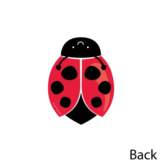 Big Dot of Happiness Happy Little Ladybug - Decorations DIY Baby Shower or Birthday Party Essentials - Set of 20 {4}