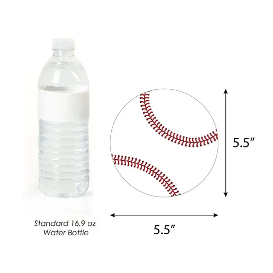 Big Dot of Happiness Batter Up - Baseball - Decorations DIY Baby Shower or Birthday Party Essentials - Set of 20 {6}