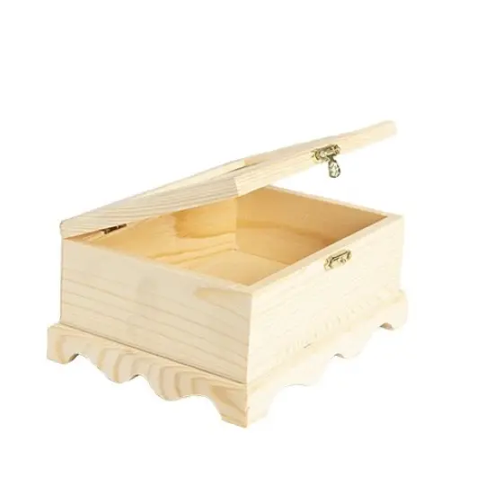 CousinDIY Unfinished Wood Frame Box-6.5"X4.8"X2.8" {3}
