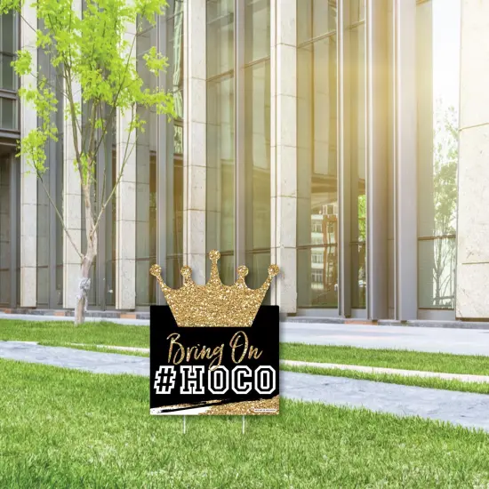 Big Dot of Happiness HOCO Dance - Outdoor Lawn Sign - Homecoming Yard Sign - 1 Piece {3}