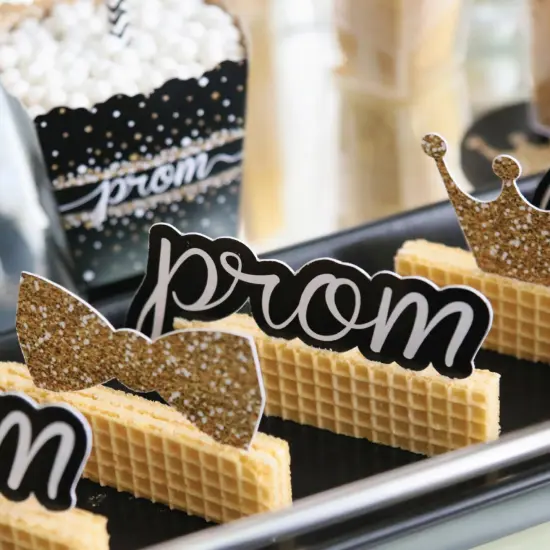 Big Dot of Happiness Prom - DIY Shaped Prom Night Party Cut-Outs - 24 Count {6}