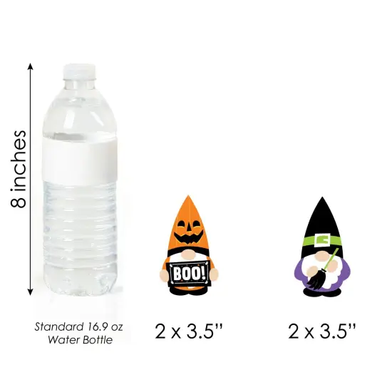 Big Dot of Happiness Halloween Gnomes - DIY Shaped Spooky Fall Party Cut-Outs - 24 Count {6}