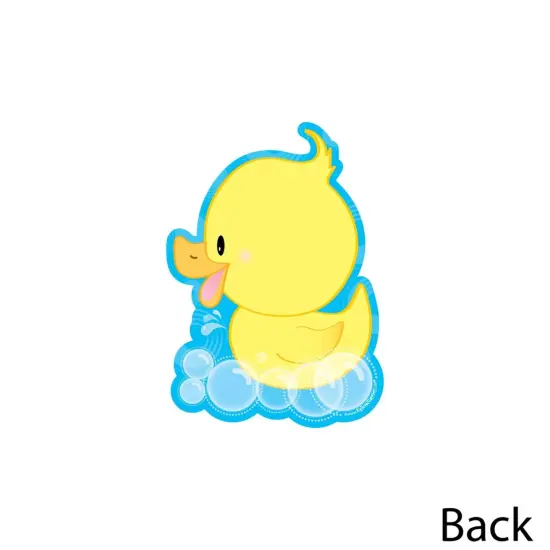 Big Dot of Happiness Ducky Duck - Decorations DIY Baby Shower or Birthday Party Essentials - Set of 20 {4}