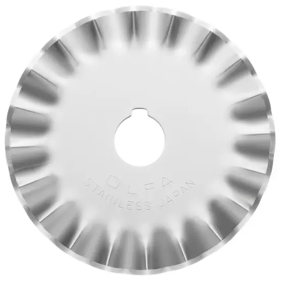 OLFA Decorative Rotary Blade 45mm-Pinking {4}