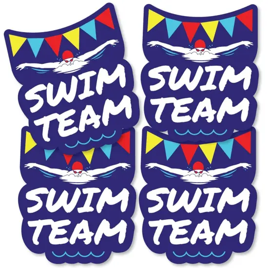 Big Dot of Happiness Making Waves - Swim Team - Decorations DIY Swimming Party or Birthday Party Essentials - Set of 20 {3}