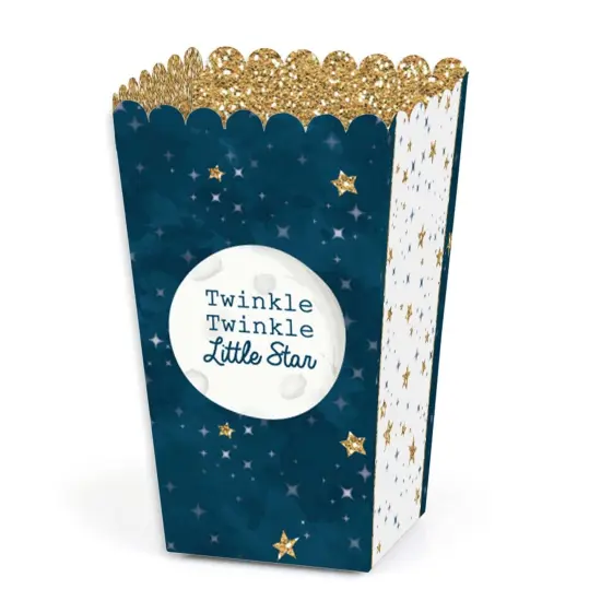 Big Dot of Happiness Twinkle Twinkle Little Star - Baby Shower or Birthday Party Favor Popcorn Treat Boxes - Set of 12 {1}