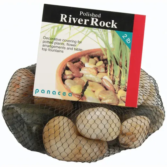 Panacea Polished River Rocks 32oz-Assorted Colors {1}