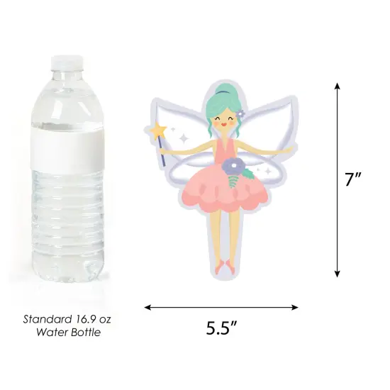 Big Dot of Happiness Let's Be Fairies - Mushroom Decorations DIY Fairy Garden Birthday Party Essentials - Set of 20 {6}