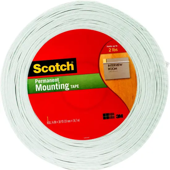 Scotch(R) Double-Sided Foam Mounting Tape-.75"X38yd {1}