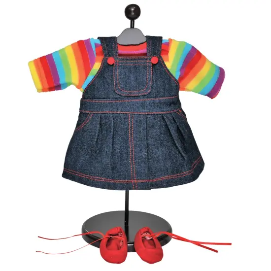 The Queen's Treasures 15 Inch Doll Clothes Rainbow Tee Shirt and Skirt {5}