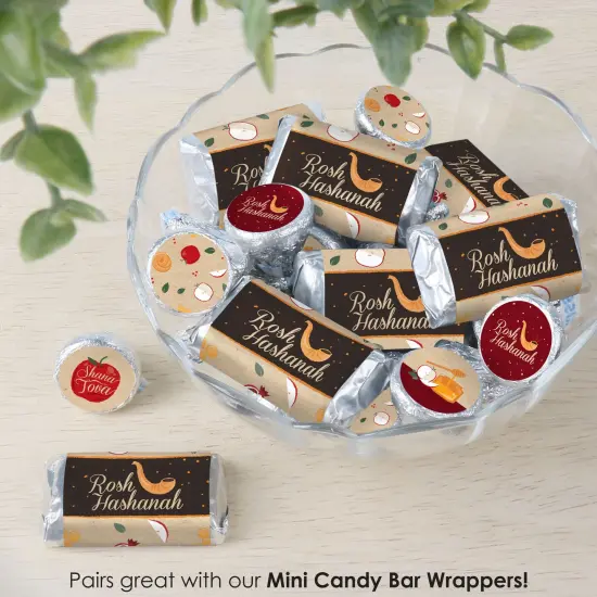 Big Dot of Happiness Rosh Hashanah - Jewish New Year Party Small Round Candy Stickers - Party Favor Labels - 324 Count {7}