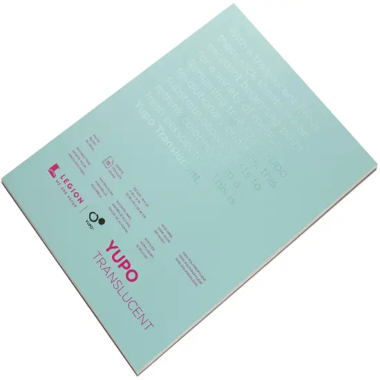 Yupo Paper 9"X12" 15 Sheets/Pkg-Translucent 104lb {3}