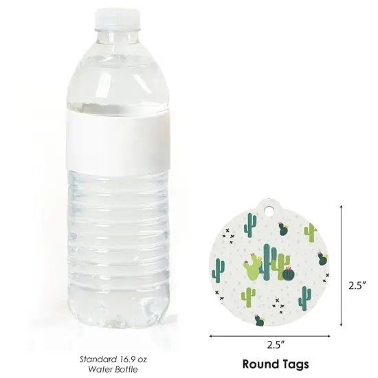 Big Dot of Happiness Prickly Cactus Party - Fiesta Party Favor Gift Tags (Set of 20) {4}