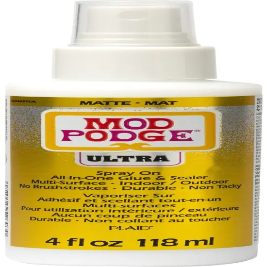 Plaid Mod Podge Ultra Matte Spray On Glue & Sealer-4oz {1}