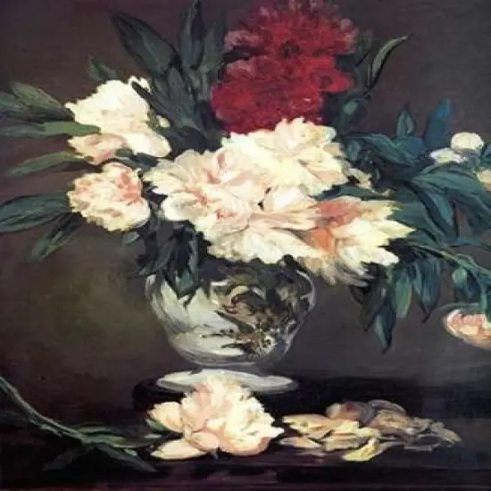 Vase of Peonies Poster Print byEdouard Manet - Item # VARPDX373527 {1}