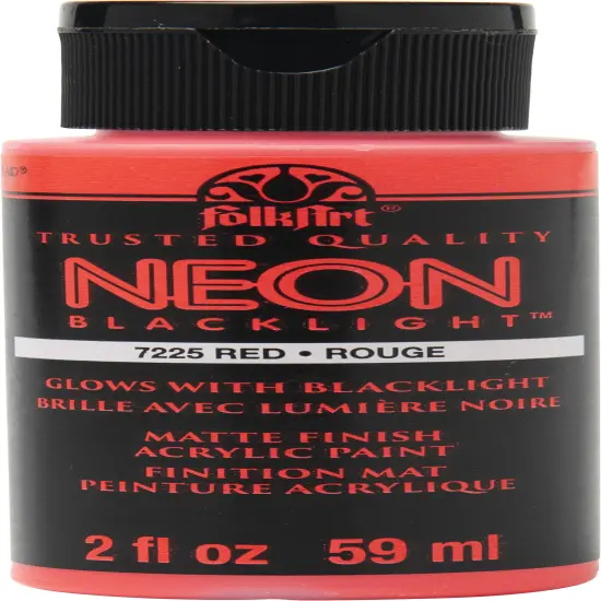 FolkArt Neon Acrylic Paint 2oz {2}