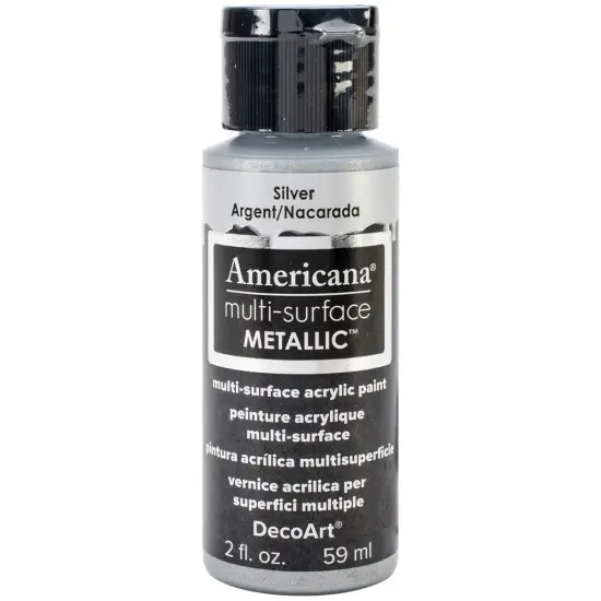 DecoArt Americana Multi-Surface Metallic Acrylic Paint 2oz {2}