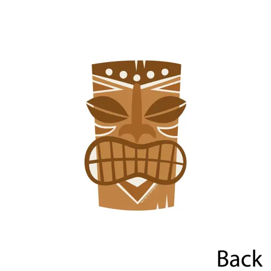 Big Dot of Happiness Tropical Luau - Tiki Decorations DIY Hawaiian Beach Party Essentials - Set of 20 {4}