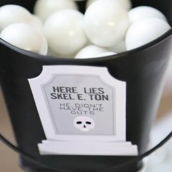 Big Dot of Happiness Graveyard Tombstones - DIY Shaped Halloween Party Cut-Outs - 24 Count {6}