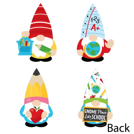 Big Dot of Happiness School Gnomes - Decorations DIY Teacher and Classroom Essentials - Set of 20 {4}
