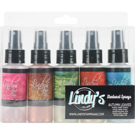 Lindy's Stamp Gang Starburst Sprays 2oz 5/Pkg {1}