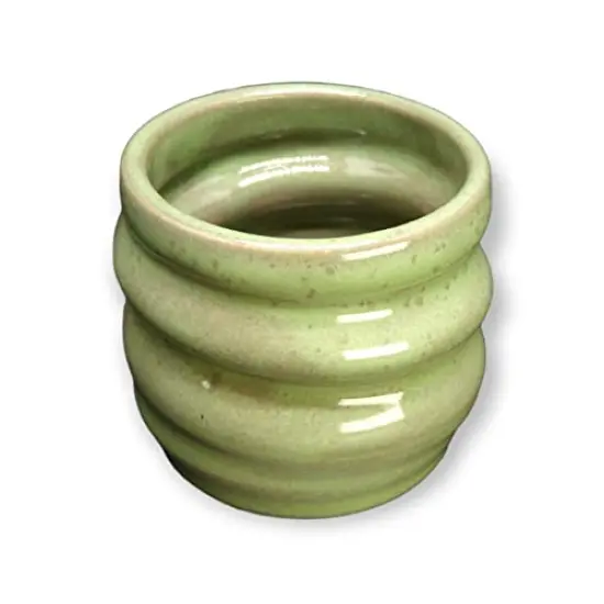 Penguin Pottery - Opaque Series - Endive Green - Mid Fire Glaze, High Fire Glaze, Cone 5-6 for Mid Fire Clay, High Fire Clay - Ceramic Glaze Pottery (1 Pint | 16 oz | 473 ml) {3}
