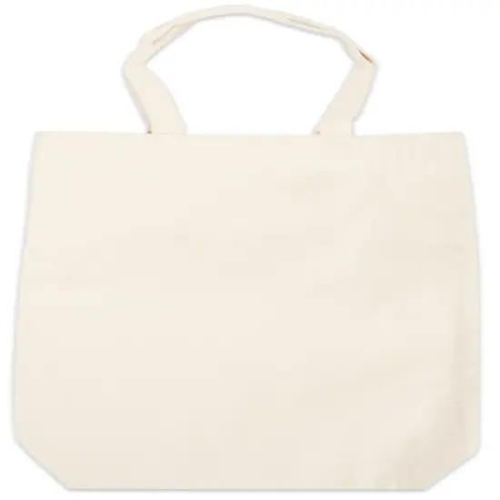 Janlynn Canvas Tote Bag 14"X4"X16"-Natural {1}