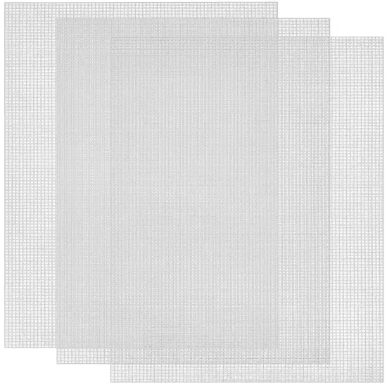 Janlynn Clear Plastic Canvas Sheets - 12" x 18" - 3 pieces {2}