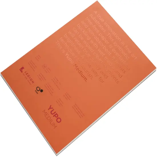 Yupo Medium Pads 9"X12" 10 Sheets/Pkg-White 74lb {2}