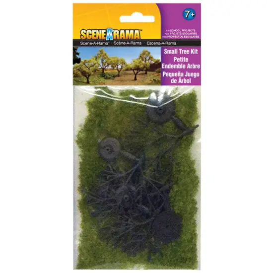 SceneARama Tree Kit 1.25" To 3" 5/Pkg-Small {1}