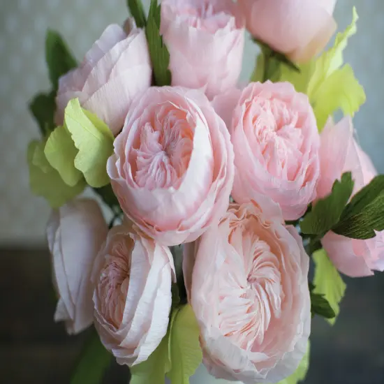 Lia Griffith Extra Fine Crepe Paper 19.6"X78.7"-Blush {2}