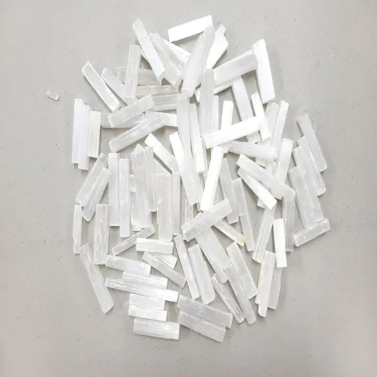 Mixed Size Mini Selenite Sticks Pack {5}