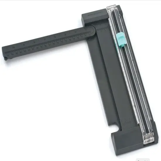 American Crafts Craft Blade Portable Paper Trimmer 9" - Aqua - (2 Pieces) 90702 {2}