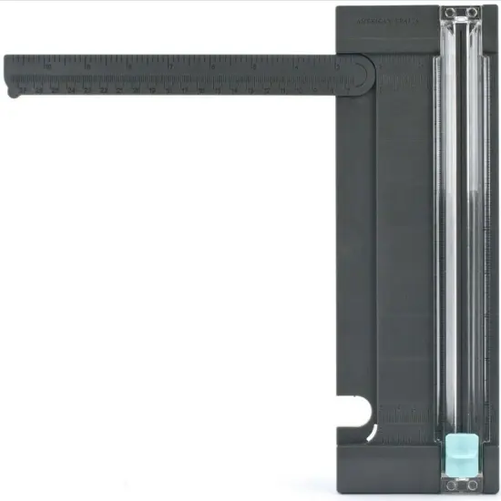 American Crafts Craft Blade Portable Paper Trimmer 9" - Aqua - (2 Pieces) 90702 {4}