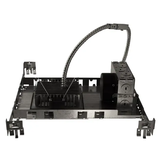 NICOR 5 in. Multi-Adjustable Square LED Fixture with Housing in 3000K Soft White {2}